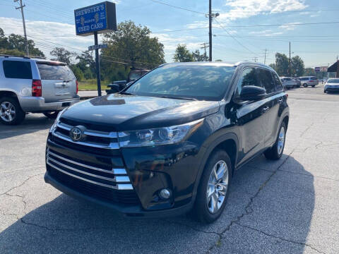2017 Toyota Highlander for sale at Brewster Used Cars in Anderson SC