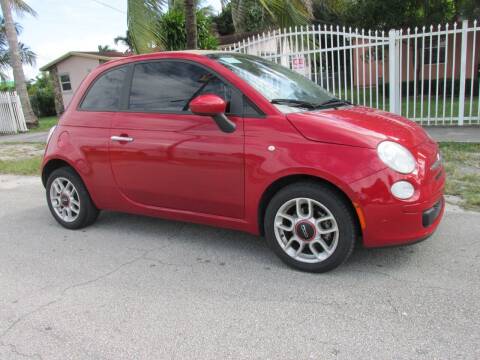 2013 FIAT 500c for sale at TROPICAL MOTOR CARS INC in Miami FL