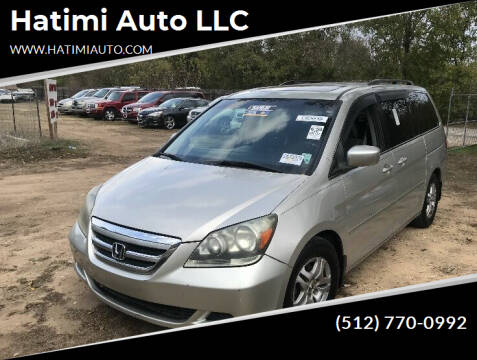 2006 Honda Odyssey for sale at Hatimi Auto LLC in Buda TX