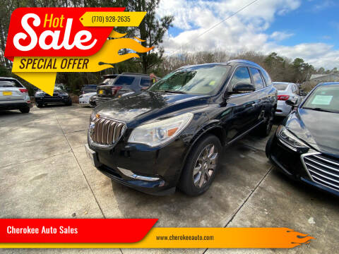 2016 Buick Enclave for sale at Cherokee Auto Sales in Acworth GA