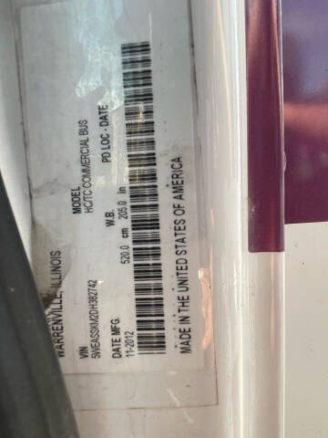 2013 IC Bus HC Series