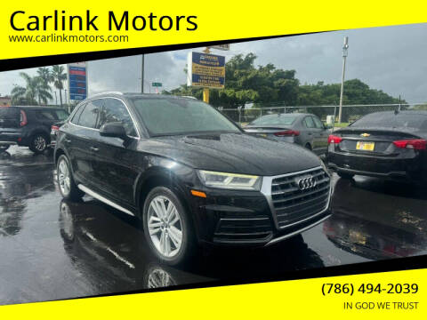 2018 Audi Q5 for sale at Carlink Motors in Miami FL