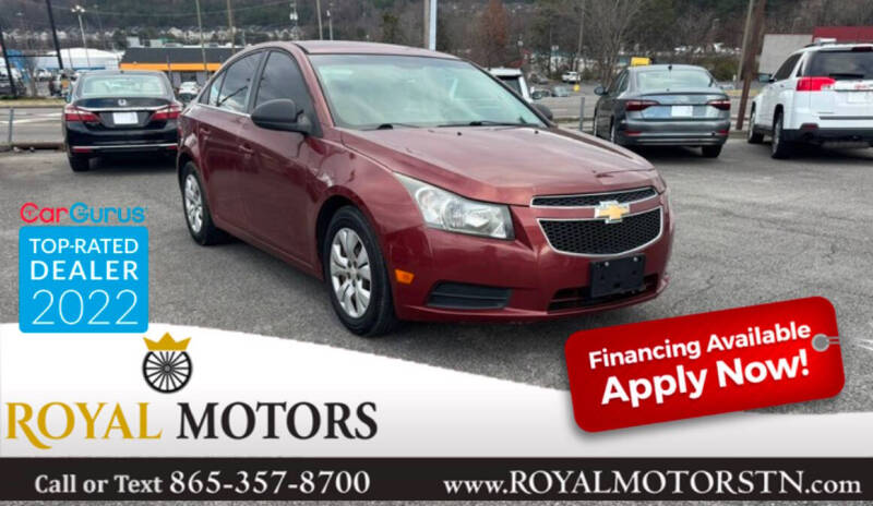 2012 Chevrolet Cruze for sale at ROYAL MOTORS LLC in Knoxville TN