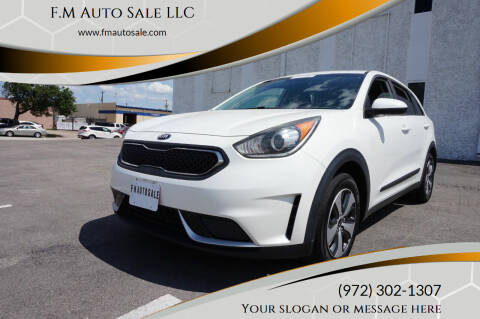 2017 Kia Niro for sale at F.M Auto Sale LLC in Dallas TX