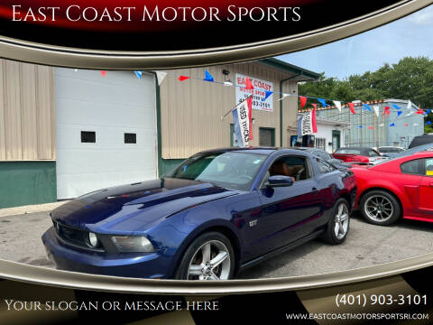 2010 Ford Mustang for sale at East Coast Motor Sports in West Warwick RI