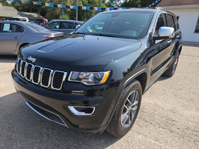 2017 Jeep Grand Cherokee for sale at DANGO AUTO SALES in HOWARD CITY, MI