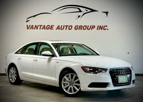 2012 Audi A6 for sale at Vantage Auto Group Inc in Fresno CA