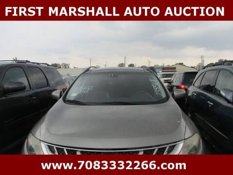 2011 Nissan Murano for sale at First Marshall Auto Auction in Harvey IL
