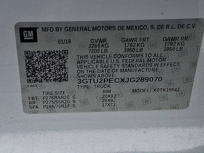 2018 GMC Sierra 1500