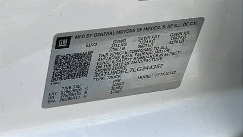 2020 GMC Sierra 1500