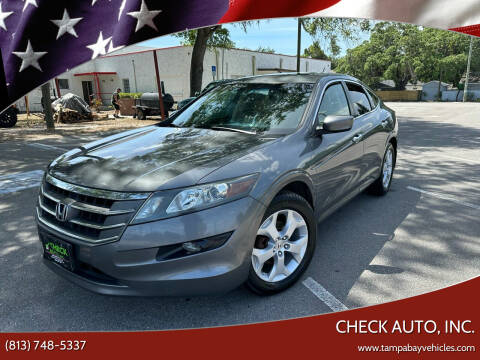2010 Honda Accord Crosstour for sale at CHECK AUTO, INC. in Tampa FL
