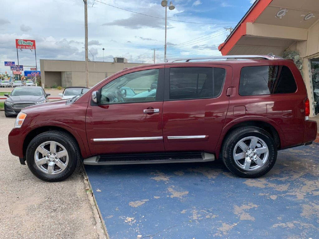 2012 Nissan Armada for sale at Caspian Auto Sales in Oklahoma City, OK