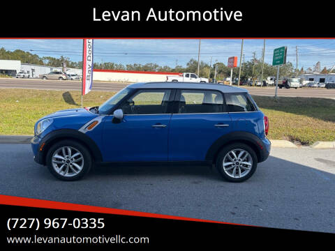 2013 MINI Countryman for sale at Levan Automotive in Largo FL