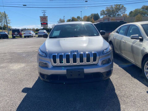 2015 Jeep Cherokee for sale at Doug Dawson Motor Sales in Mount Sterling KY
