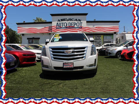 2017 Cadillac Escalade for sale at American Auto Depot in Modesto CA