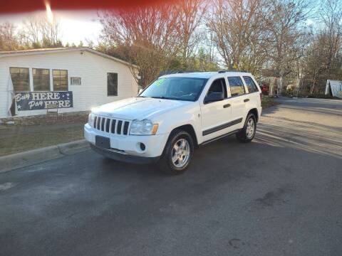 2006 Jeep Grand Cherokee for sale at TR MOTORS in Gastonia NC