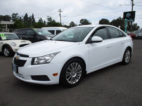 2012 Chevrolet Cruze for sale at ALPINE MOTORS in Milwaukie OR