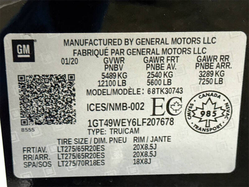 2020 GMC Sierra 3500HD