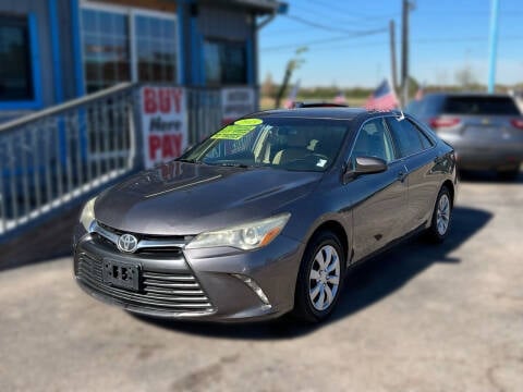 2015 Toyota Camry for sale at Auto Plan in La Porte TX