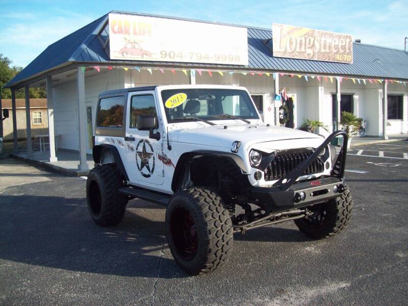 2013 Jeep Wrangler for sale at LONGSTREET AUTO in Saint Augustine FL