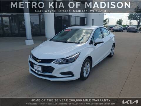 2017 Chevrolet Cruze for sale at Metro Kia of Madison in Madison WI