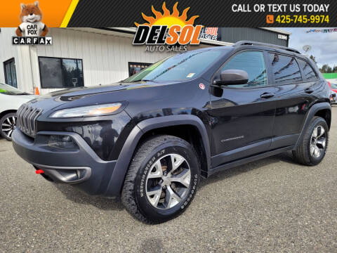 2014 Jeep Cherokee for sale at Del Sol Auto Sales in Everett WA