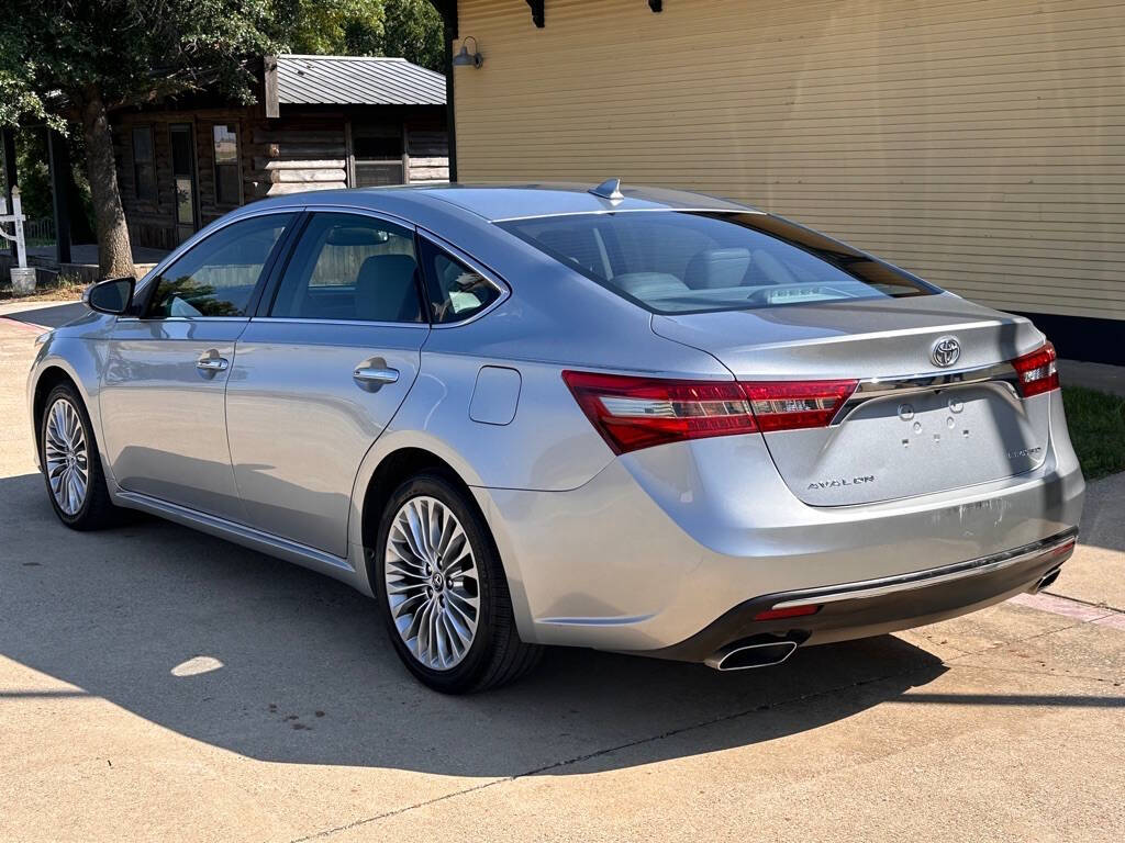 2016 Toyota Avalon for sale at BANKERS AUTOS in Denton, TX