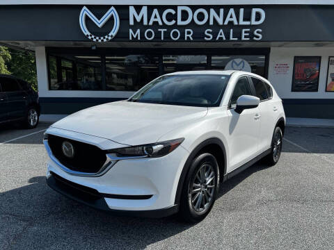 2021 Mazda CX-5 for sale at MacDonald Motor Sales in High Point NC