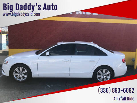 2011 Audi A4 for sale at Big Daddy's Auto in Winston-Salem NC