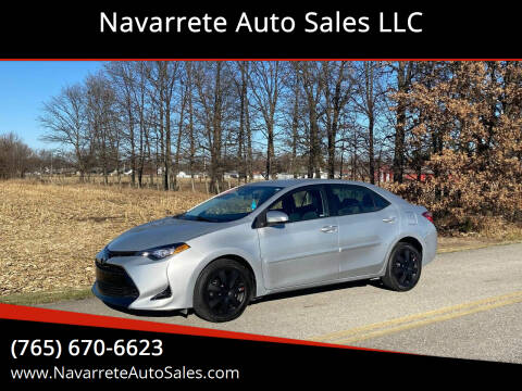 2017 Toyota Corolla for sale at Navarrete Auto Sales LLC in Frankfort IN