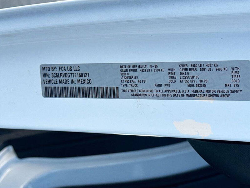 2026 RAM ProMaster