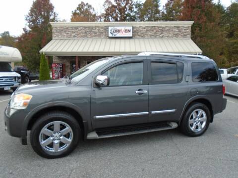 2012 Nissan Armada for sale at Driven Pre-Owned in Lenoir NC