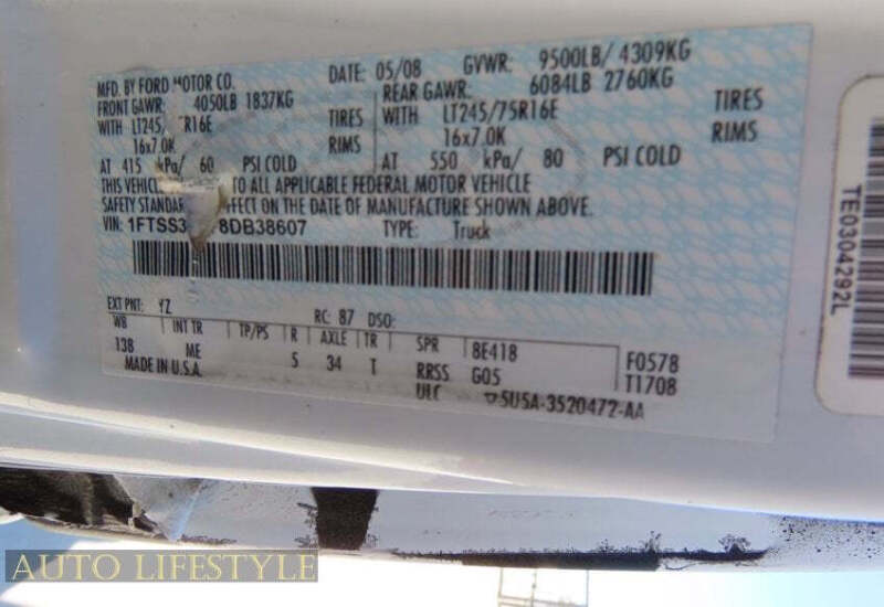 2008 Ford E-Series E-350 SD