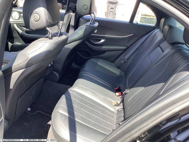 2022 Mercedes-Benz E-Class E 350 4MATIC