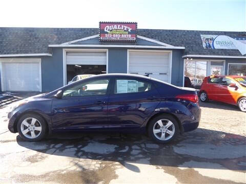 2013 Hyundai Elantra for sale at Quality Pre-Owned Automotive in Cuba MO