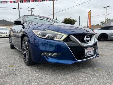 2016 Nissan Maxima for sale at Tristar Motors in Bell CA
