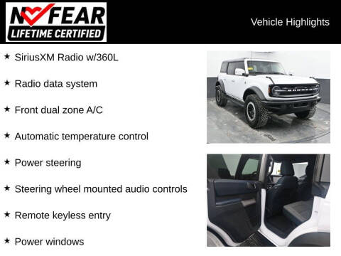 2022 Ford Bronco Outer Banks Advanced