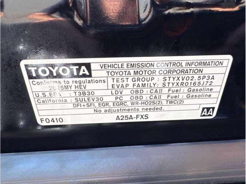 2025 Toyota Camry