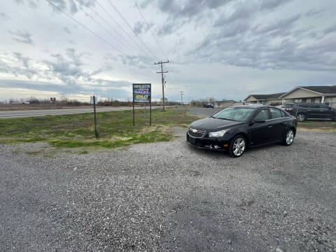 2013 Chevrolet Cruze for sale at Steves Auto Sales in Steele MO