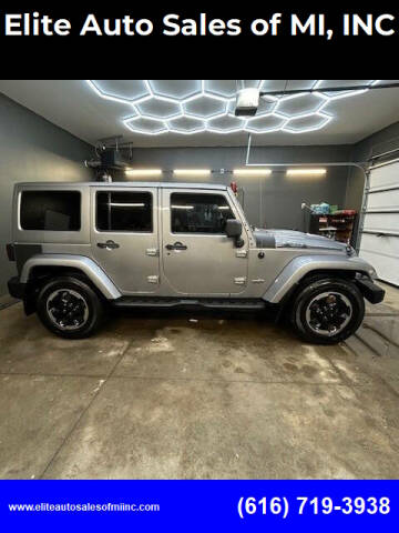 2014 Jeep Wrangler Unlimited for sale at Elite Auto Sales of MI, INC in Grand Rapids MI