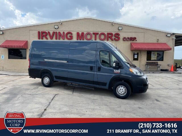 2019 RAM ProMaster for sale at Irving Motors Corp in San Antonio TX