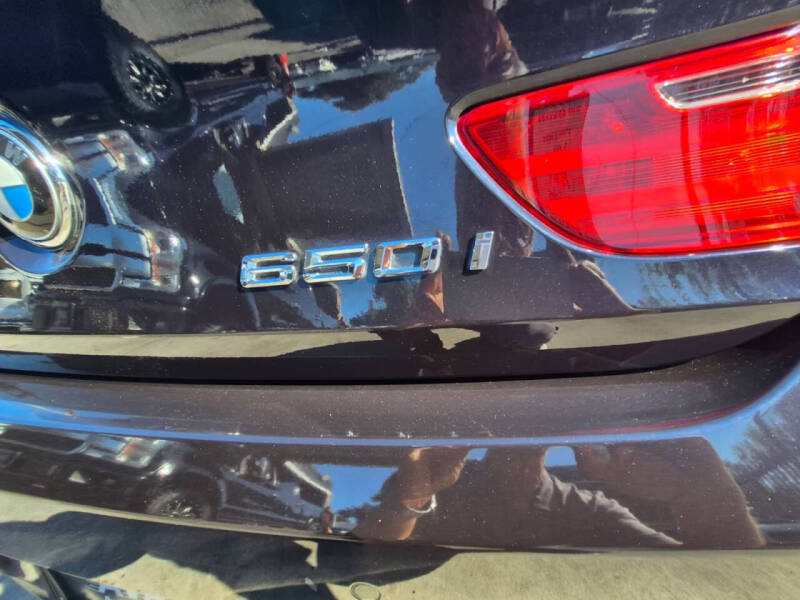 2012 BMW 6 Series 650i