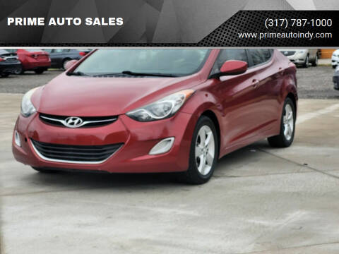 2013 Hyundai Elantra for sale at PRIME AUTO SALES in Indianapolis IN