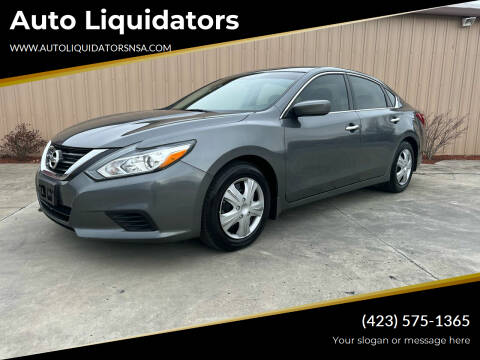 2017 Nissan Altima for sale at Auto Liquidators in Bluff City TN