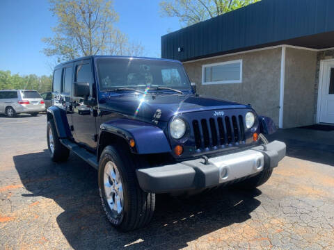 2013 Jeep Wrangler Unlimited for sale at Atkins Auto Sales in Morristown TN