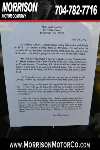 1928 Buick Master Six