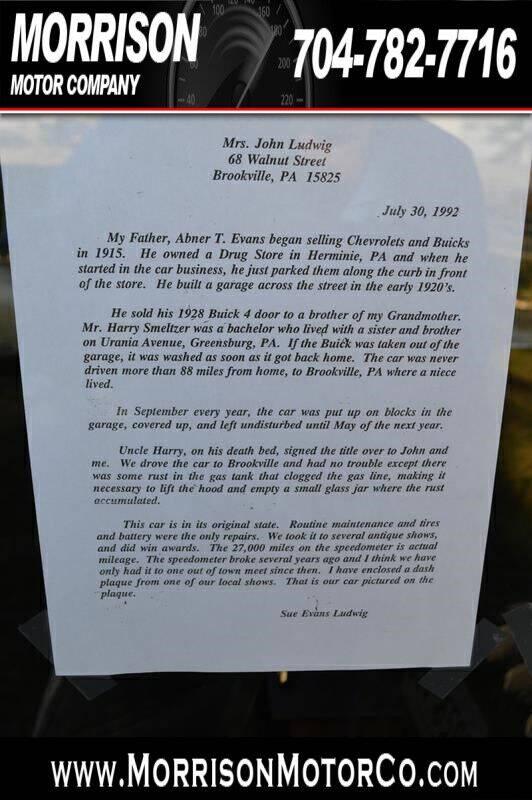 1928 Buick Master Six