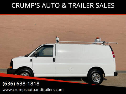 2012 Chevrolet Express Cargo for sale at CRUMP'S AUTO & TRAILER SALES in Crystal City MO