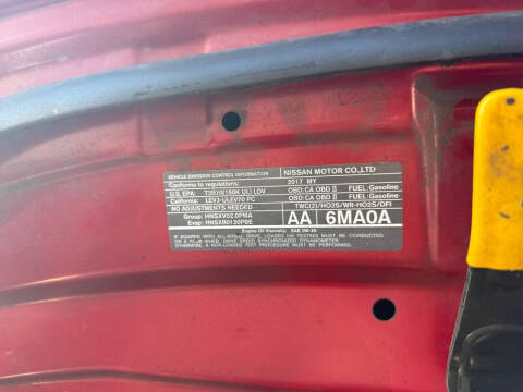 2017 Nissan Rogue Sport S