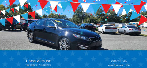 2013 Kia Optima for sale at Homsi Auto Inc in Kannapolis NC